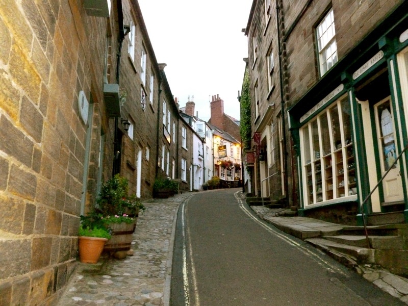 Interior of village of Robin Hood's Bay