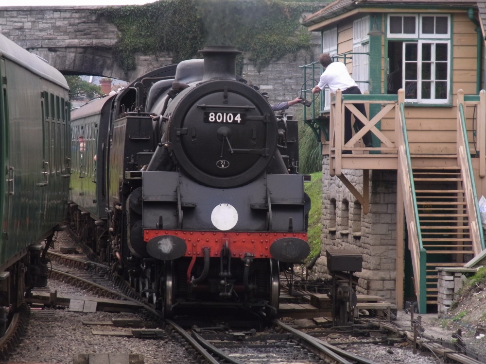 Photograph of Arriving Swanage Station