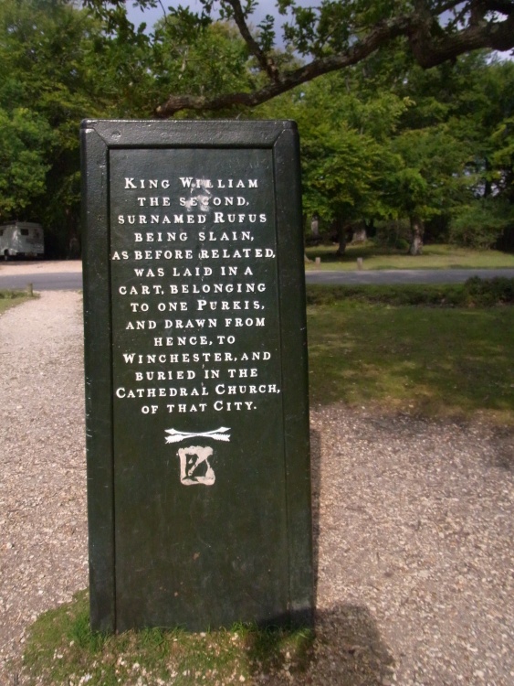 Rufus Stone, New Forest