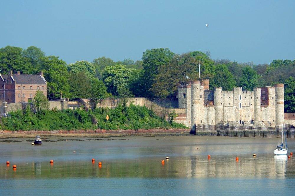 Upnor Castle from Chatham photo by Andrew Marks
