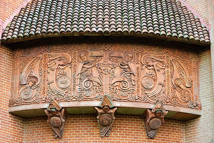 Watts' Chapel Exterior Detail