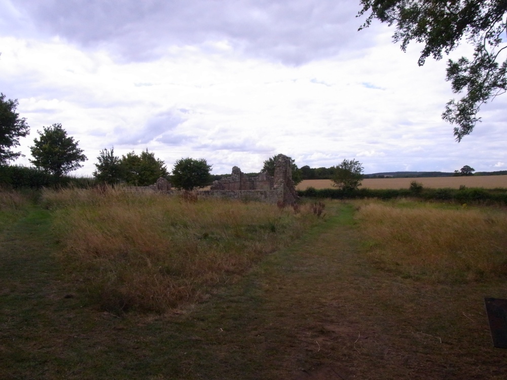 Ruins of White Ladies Priory photo by Karen Lee