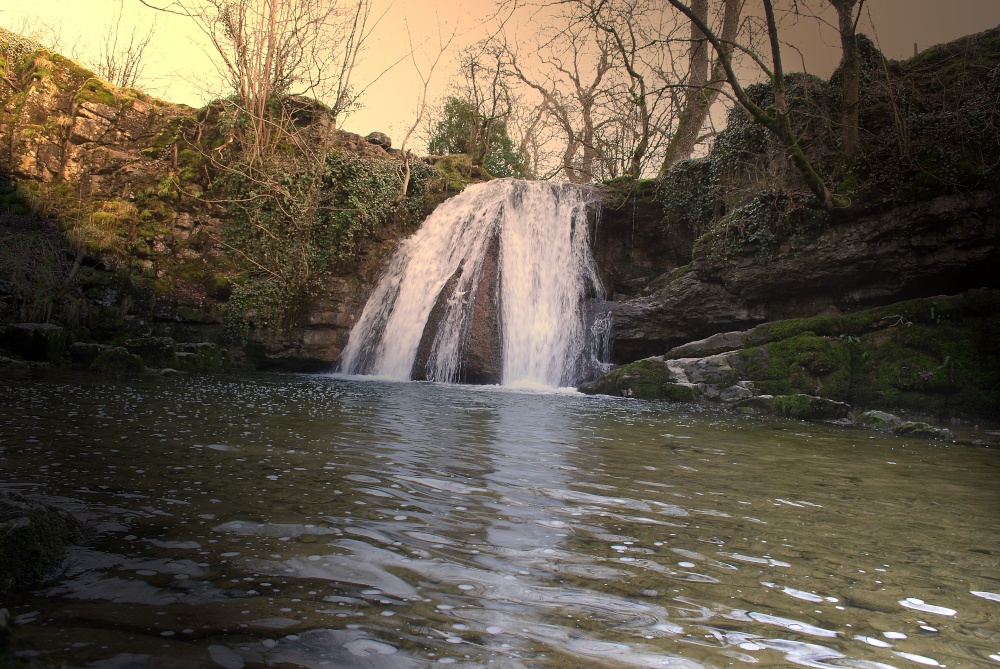 Janet's Foss Waterfall photo by Ray Hutcheon