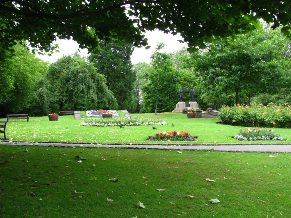 Photograph of Park in the Rain