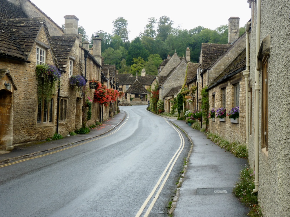 Photograph of This Way to the Village Centre