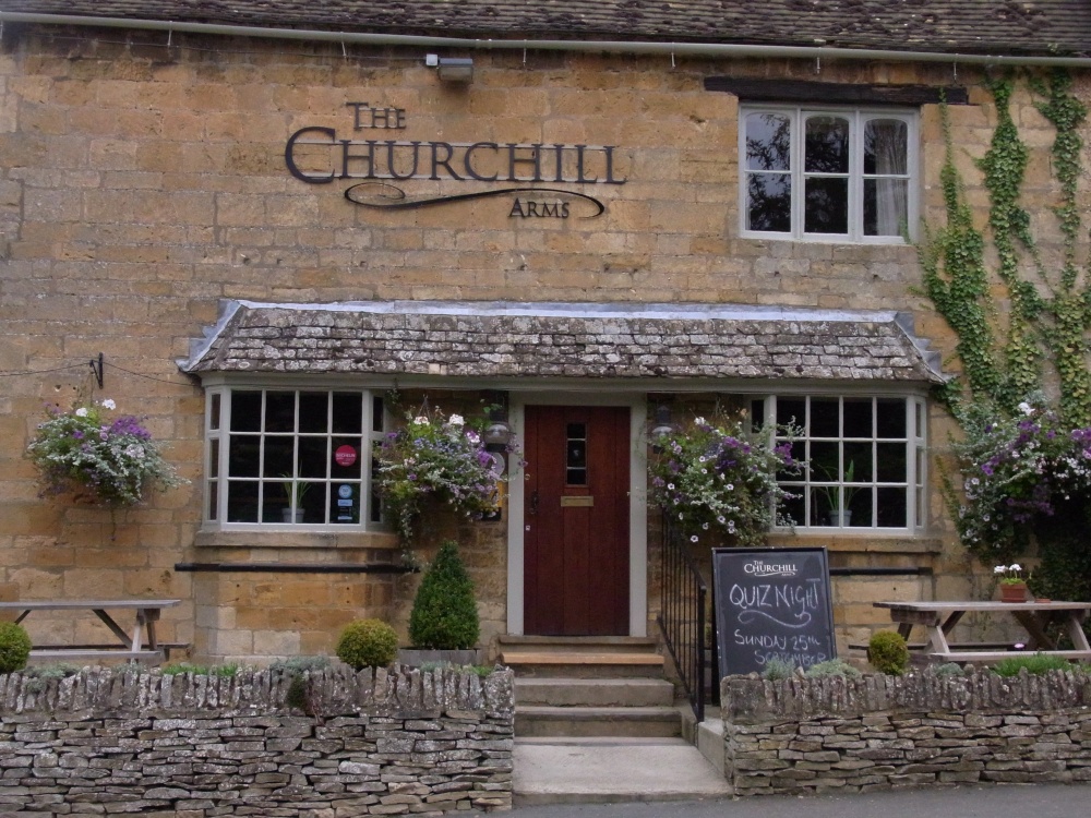 Photograph of Churchill Arms, Paxford