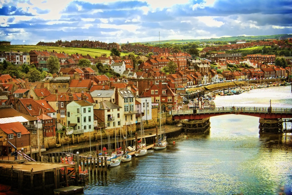 Whitby swing bridge.