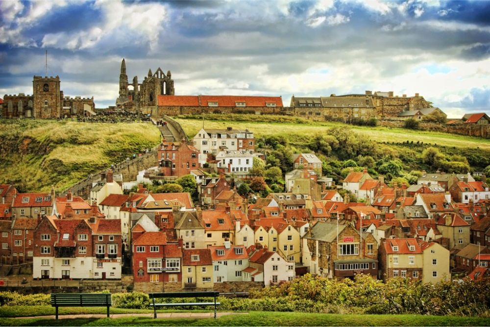 Photograph of Whitby Abbey.