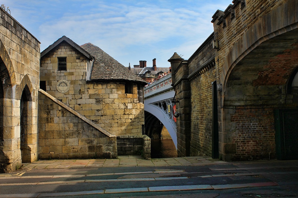 Below Lendal Bridge.