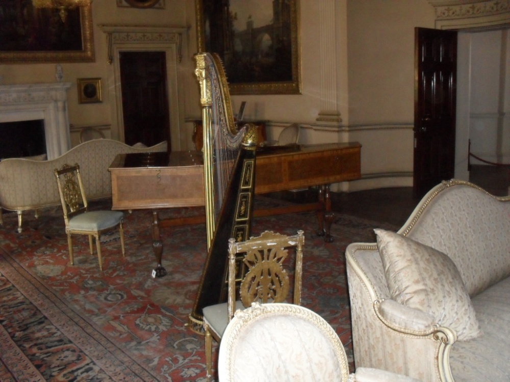 Music room Nostell Priory House.