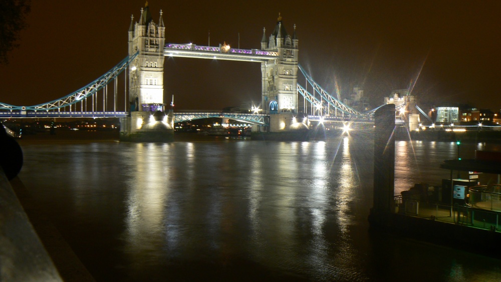 Tower Bridge at night
