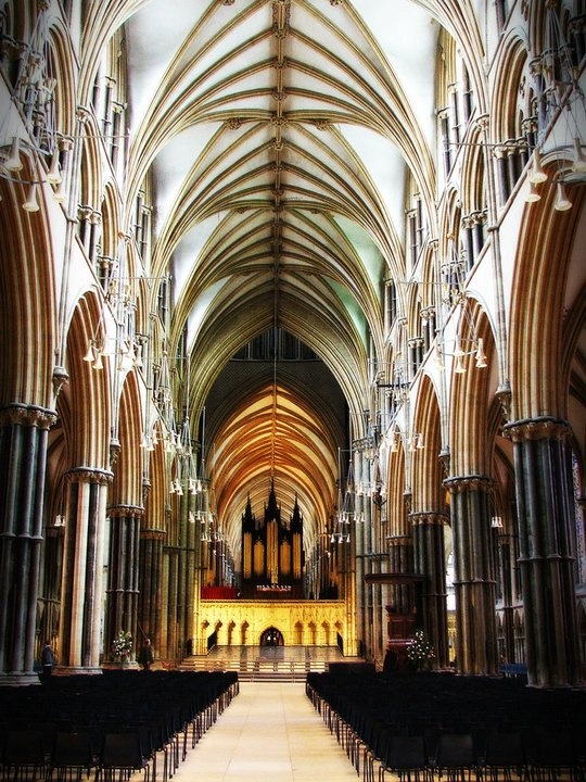 Lincoln Cathedral from the inside