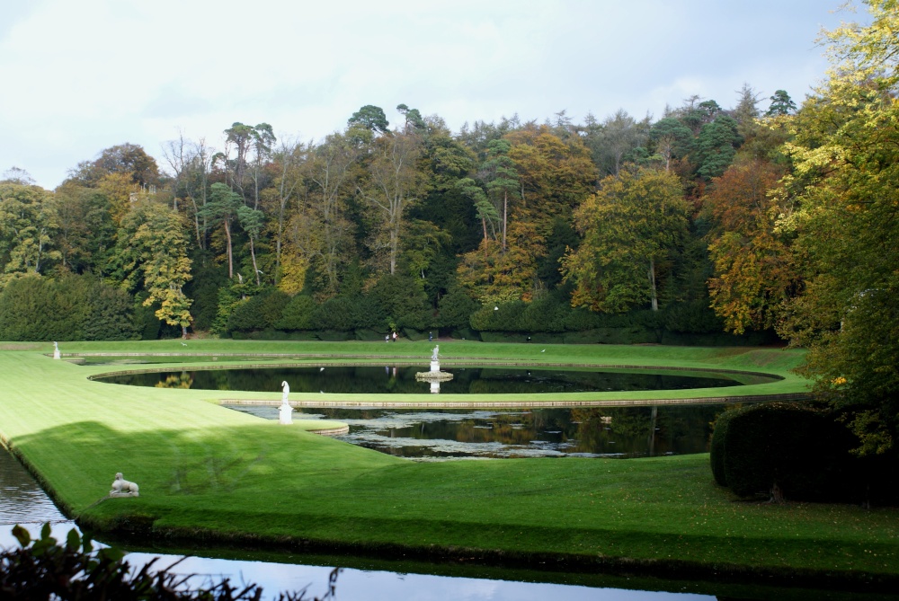 A view of Fountains Abbey