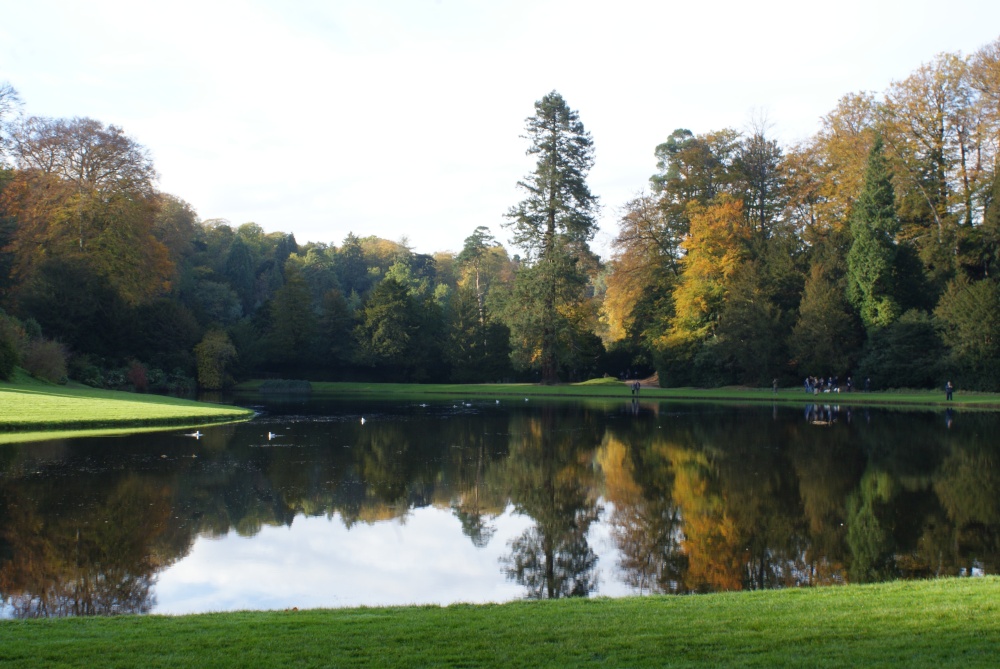 A view of Fountains Abbey