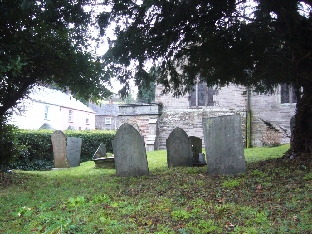 Photograph of Little Petherick Churchyard, Cornwall
