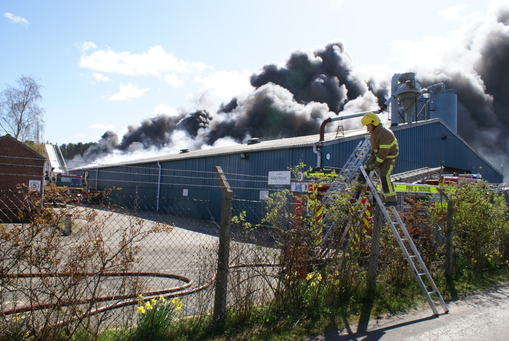 Photograph of Meadowfield Fire