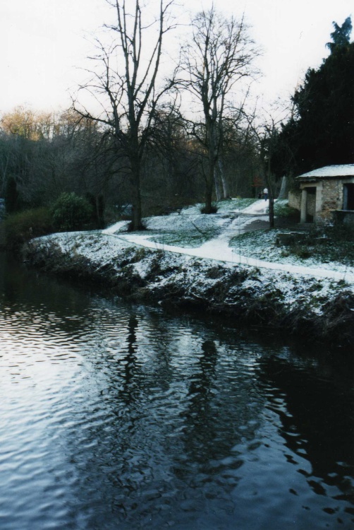 A very cold river walk