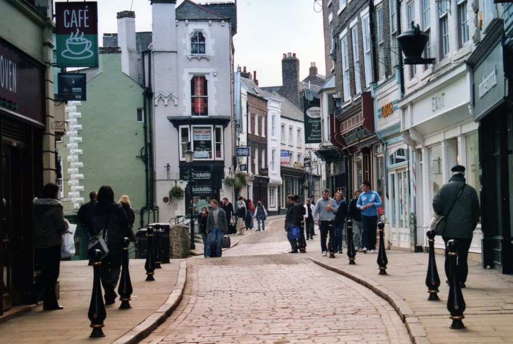 Street leading to Palace Green and Cathedral