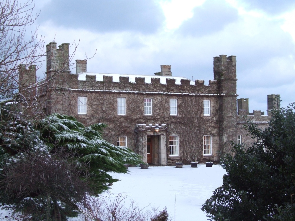 Tregenna Castle in the snow Feb 2009