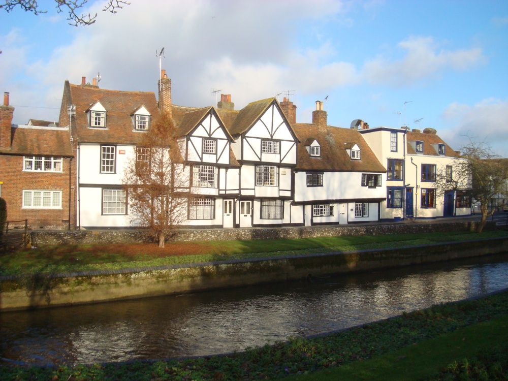 Canterbury, view from Westgate Gardens