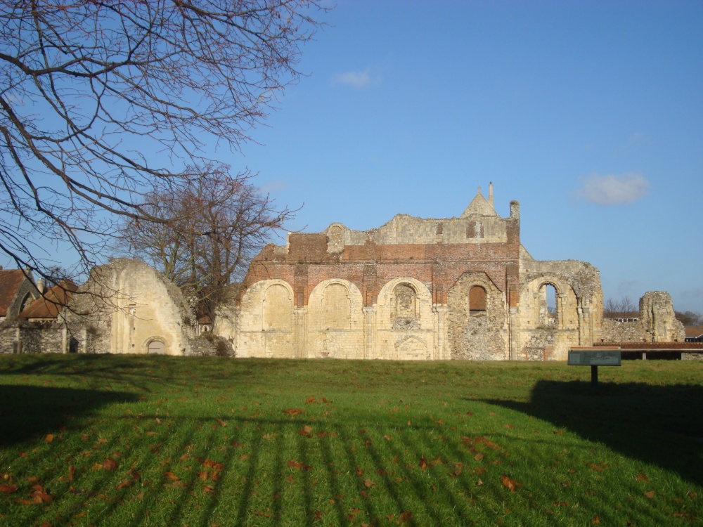 St. Augustine 's Abbey, view from Longport