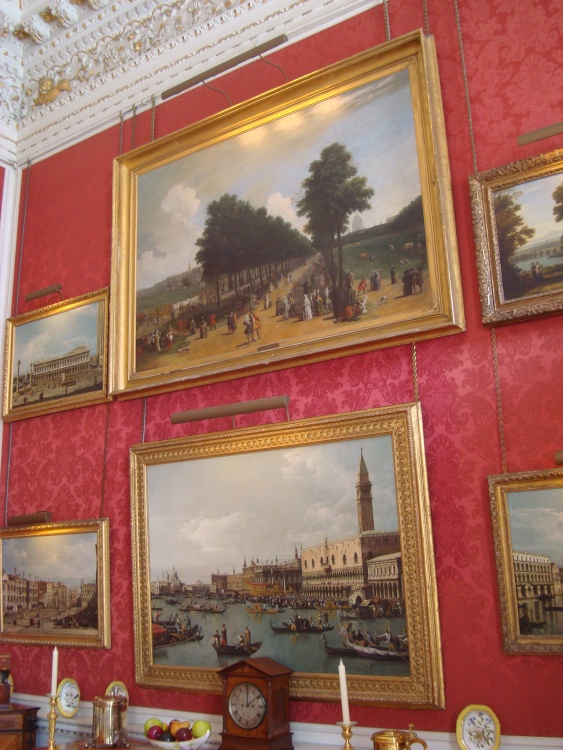 Works of art in Crimson Dining Room