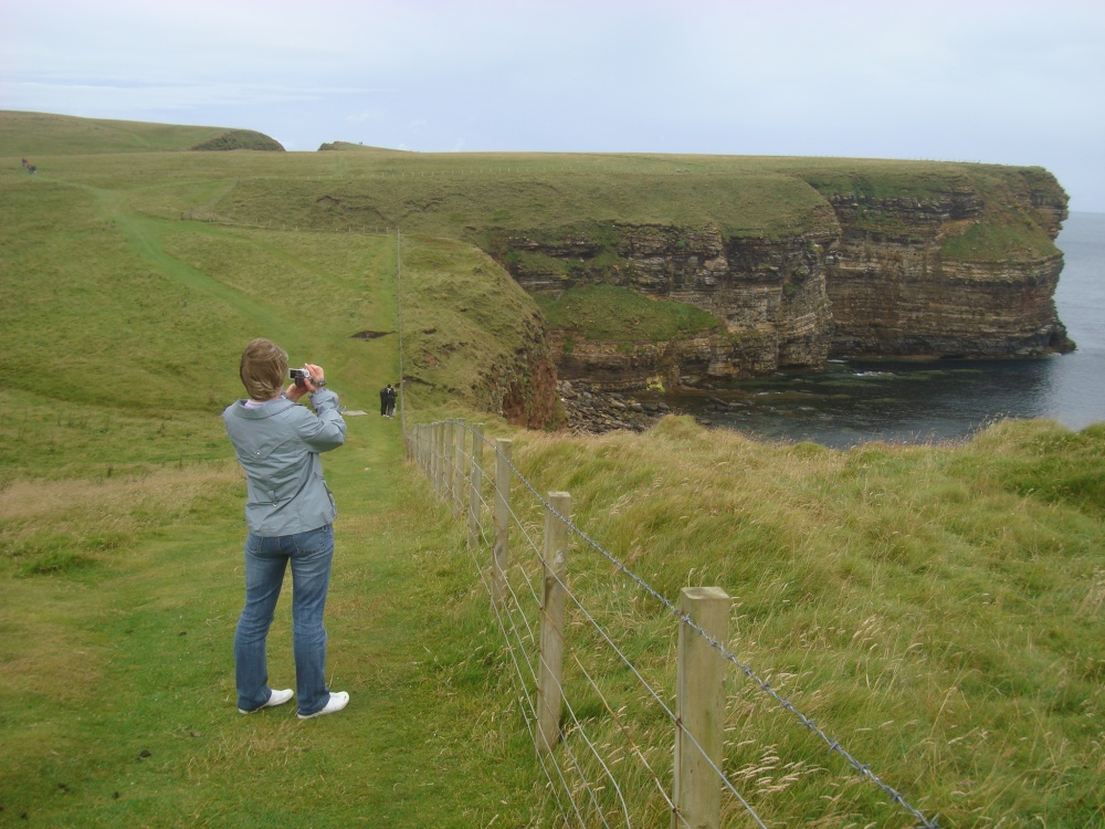 On a way to Duncansby Head Lighthouse photo by Victor Naumenko