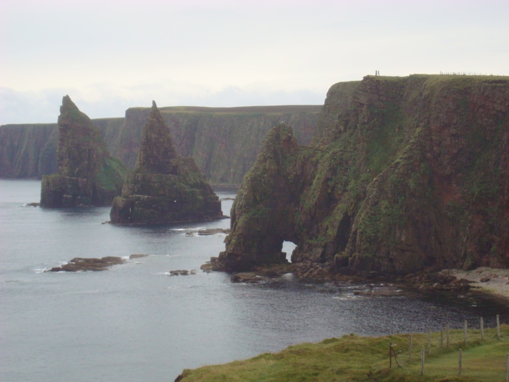 Thirle Door and the Stacks of Duncansby photo by Victor Naumenko