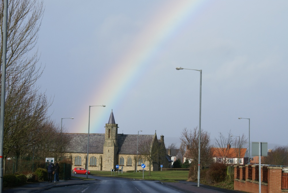 Rainbow over St. Andrews