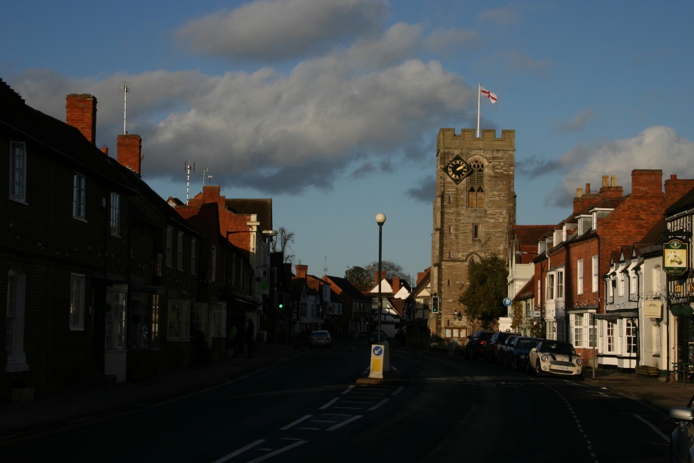 Photograph of High Street, Henley in Arden