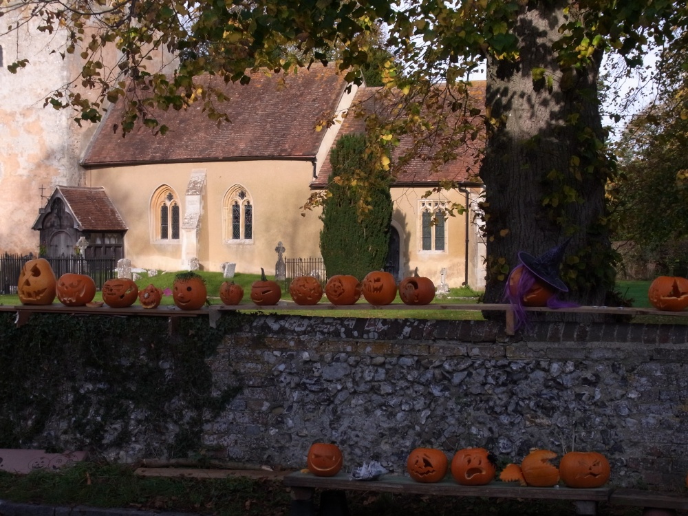 Photograph of Pumpkin Competition, Fingest Village