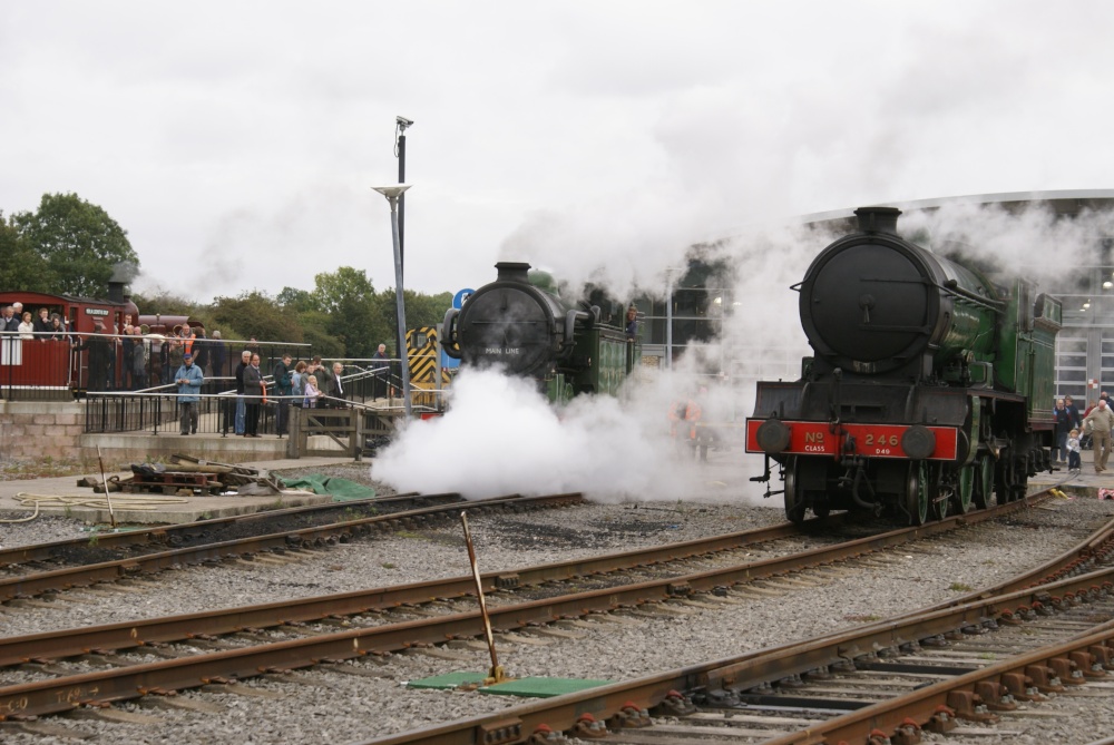 G.N.R. steam at Locomotion