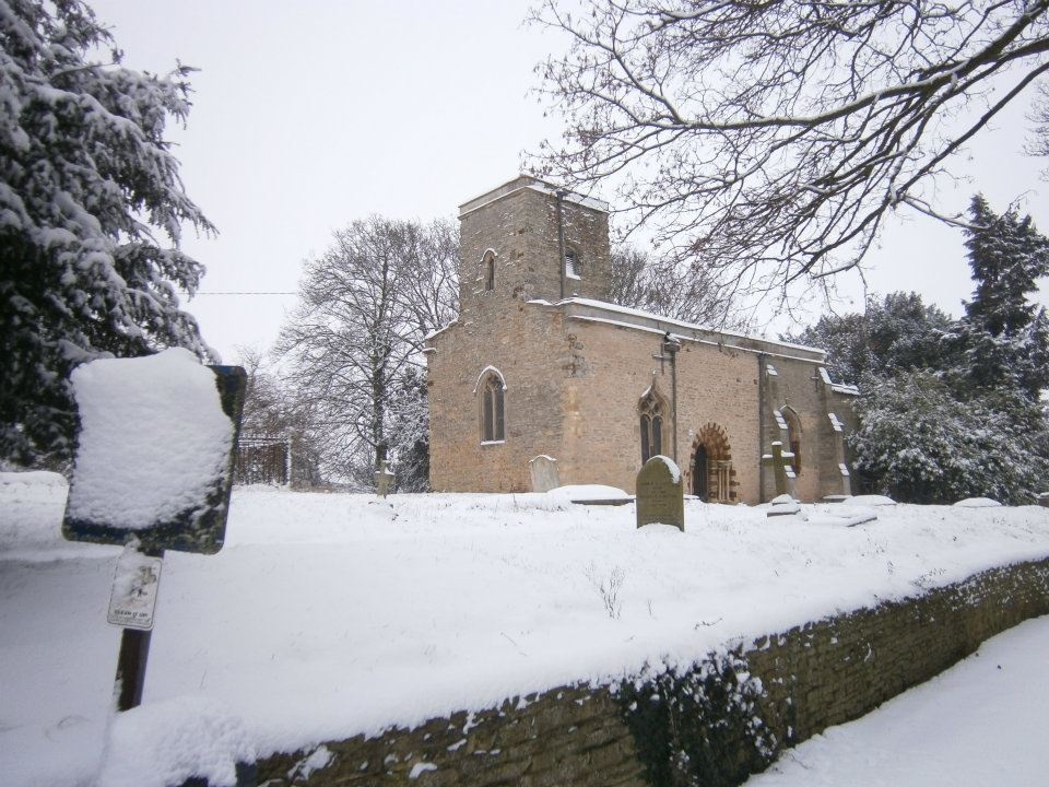 Farndish winter view