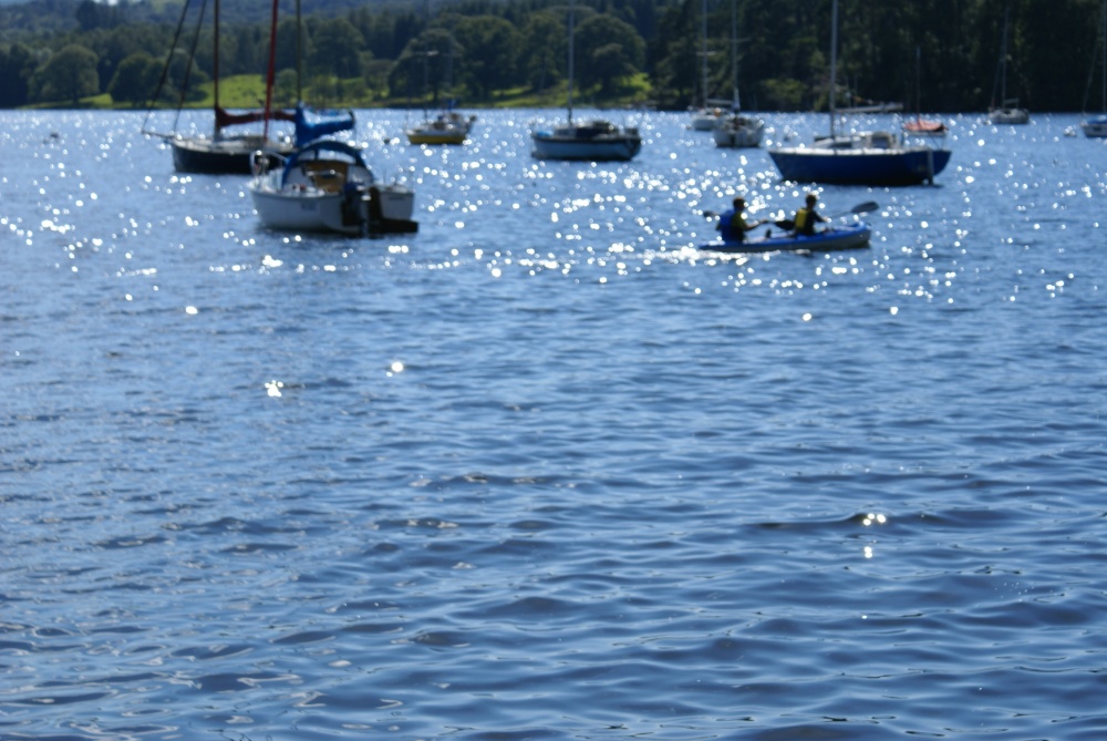 Glistening water at Waterhead