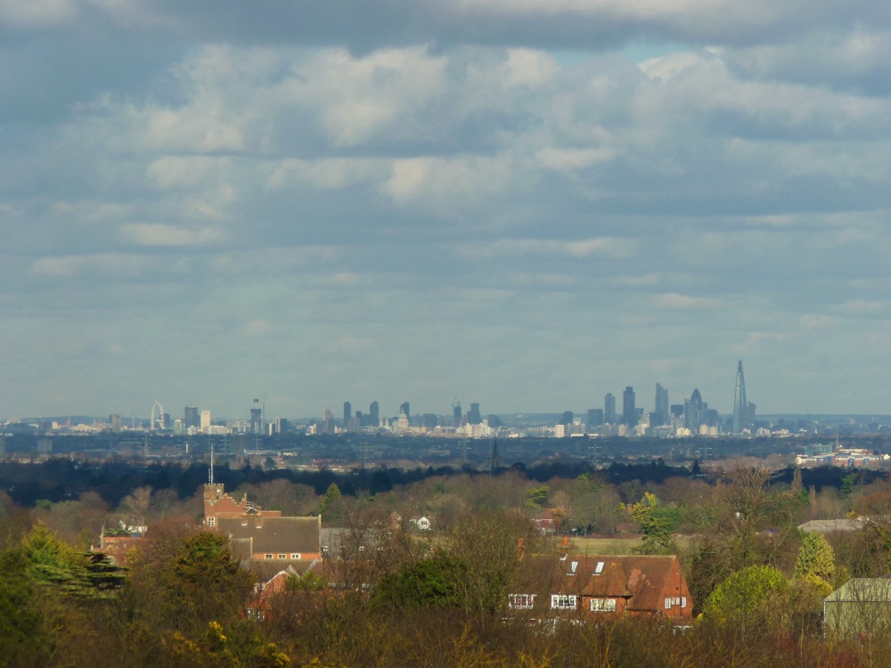London from Epsom Skyline