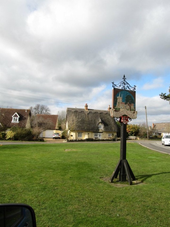 Biddenham Village sign