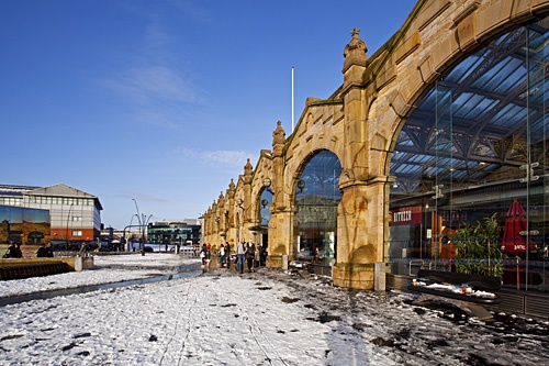 The Midland Railway Station, Sheffield