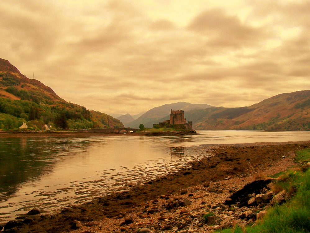 Golden Hour At Eilean Donan Castle photo by JudiJ