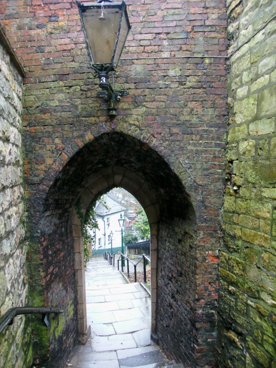Greestone Stairs, Lincoln