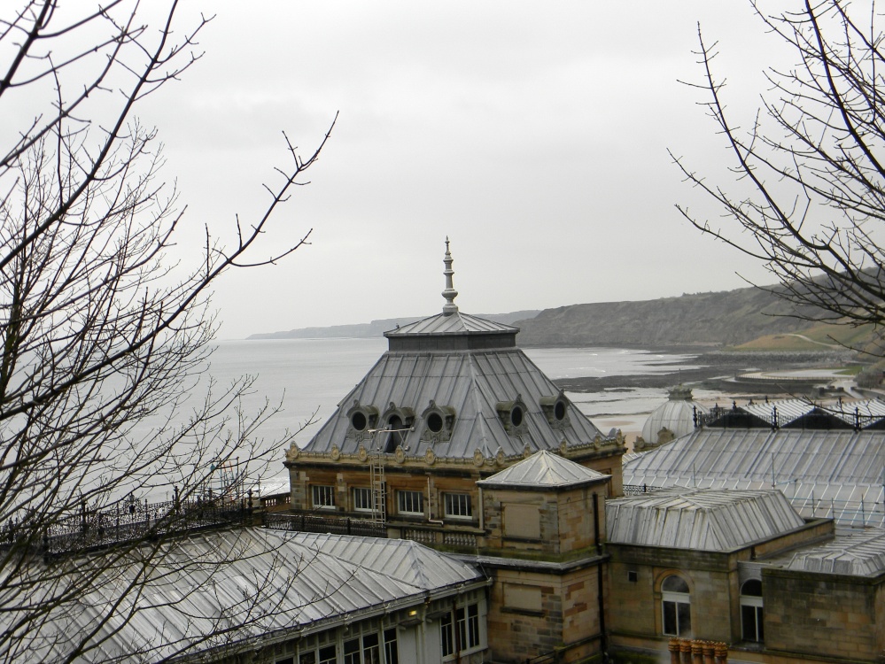 Above the Spa looking across the South Bay, Scarborough
