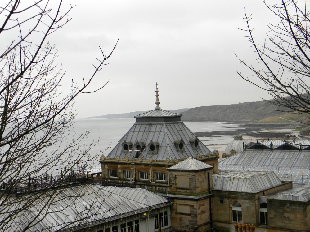Above the Spa looking across the South Bay, Scarborough