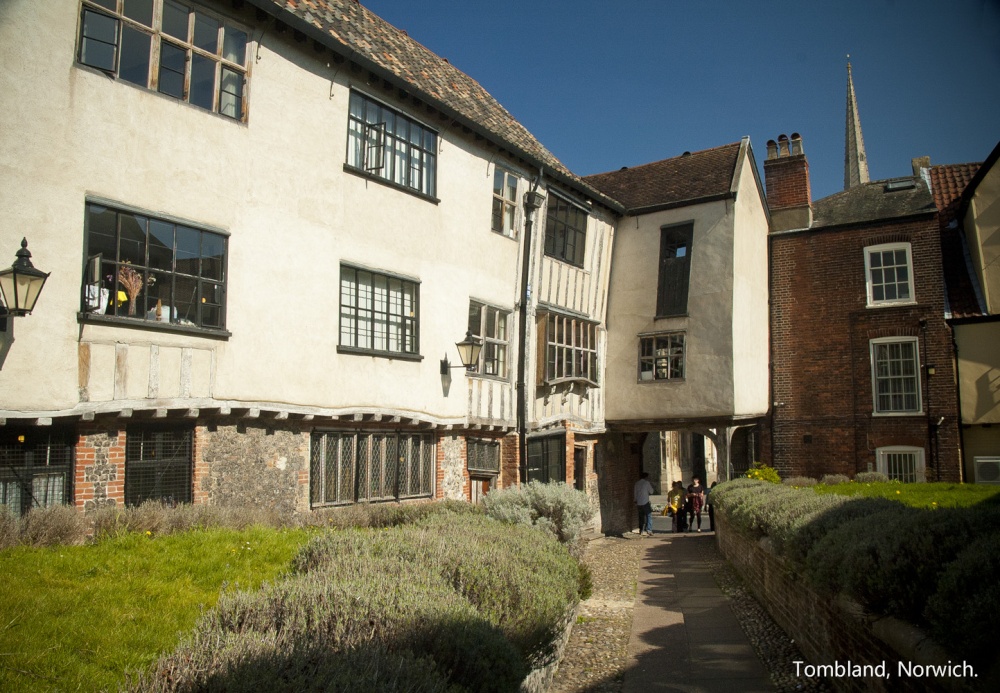 Tombland, Norwich, Norfolk.