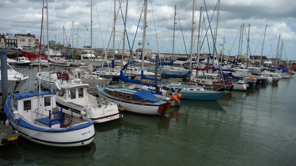 Lowestoft Marina and Harbour in September 2011