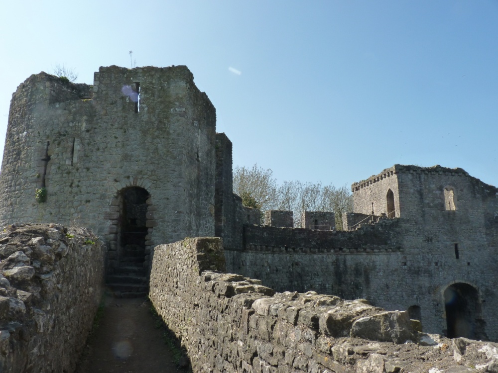 Chepstow Castle Battlements