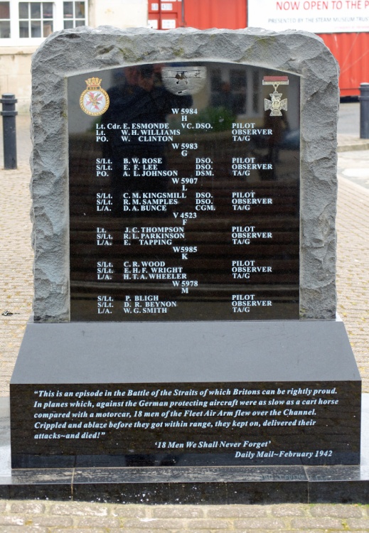 Swordfish Memorial, Ramsgate Harbour