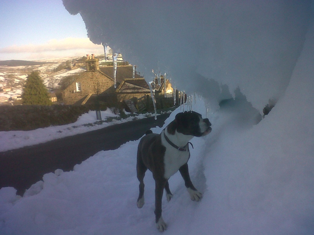 April Snowdrift, Cowshill, Weadale, County Durham
