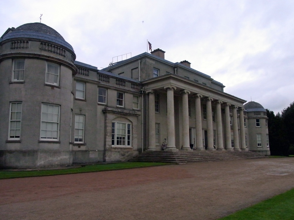 The impressive entrance of Shugborough Hall (NT)