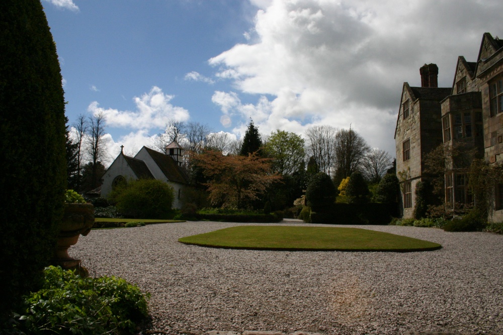 Benthall Hall (NT) and St Bartholomews Church,Shropshire