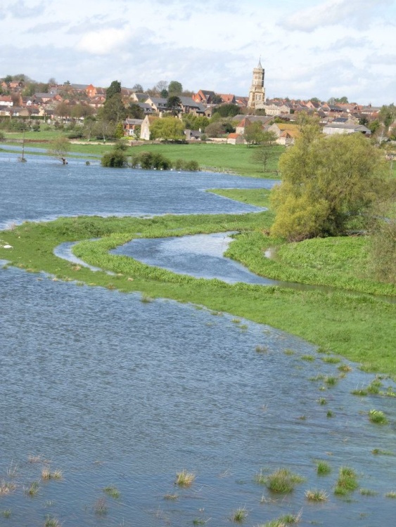 Irthlingborough floods this April