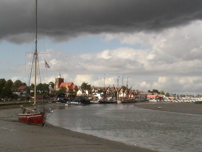 Maldon a stormy day